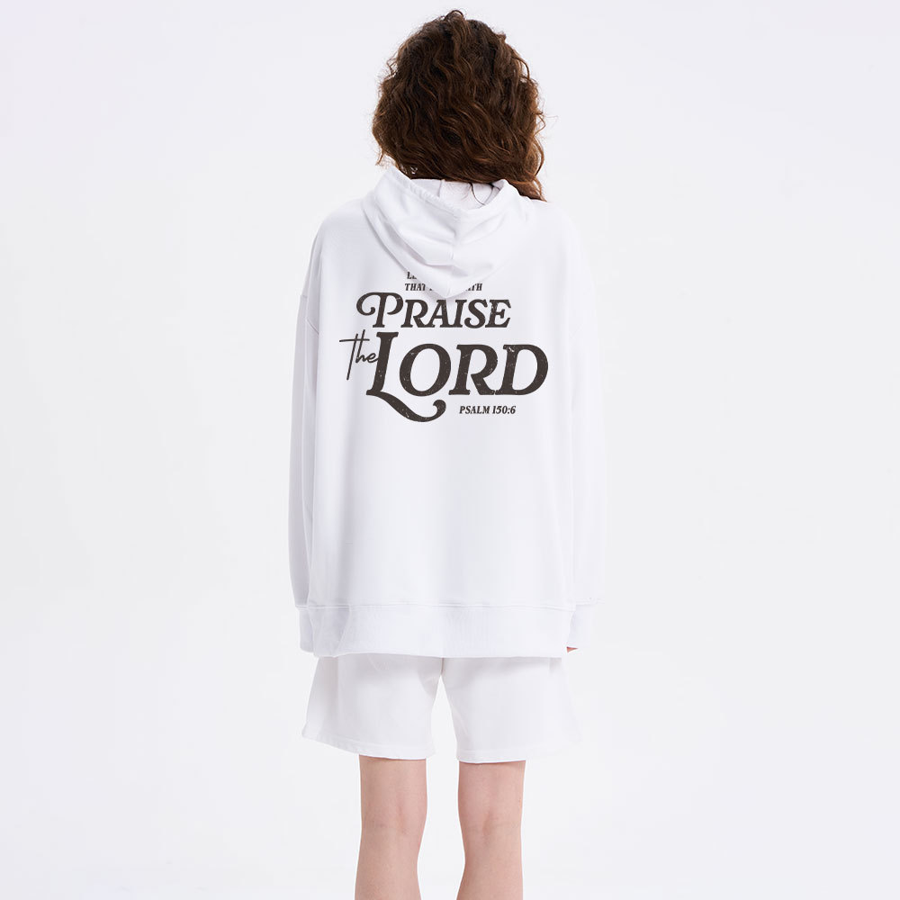 Praise The Lord Classic Christian Hoodie