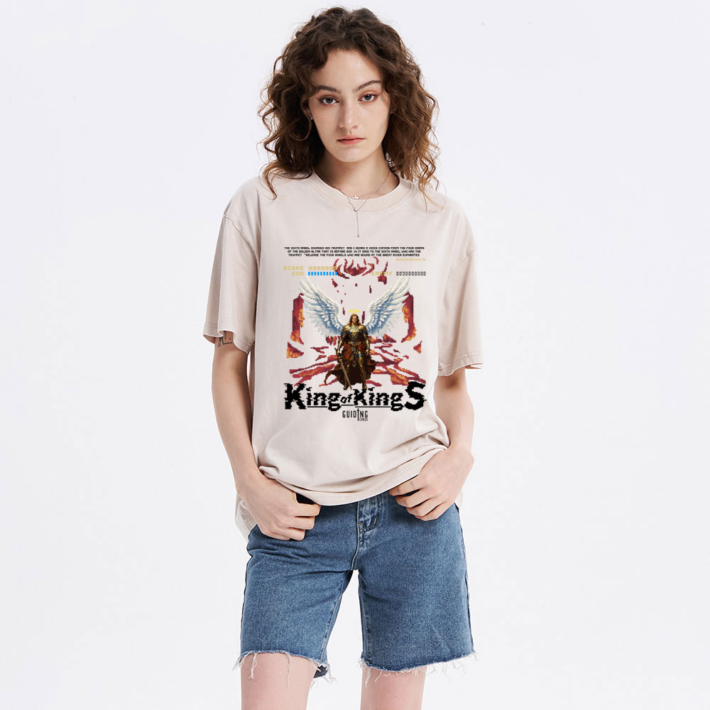 King Of Kings Christian Washed T-Shirt