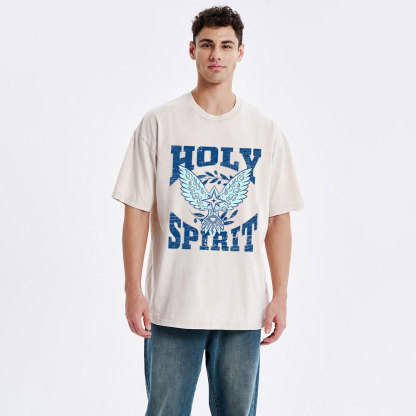 Holy Spirit Christian Washed T-Shirt