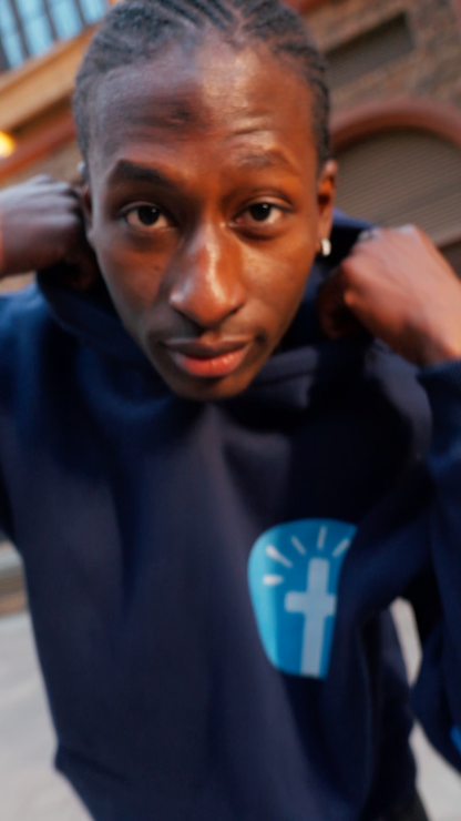 Forgiven Guidingcross Premium Christian Fleece Hoodie