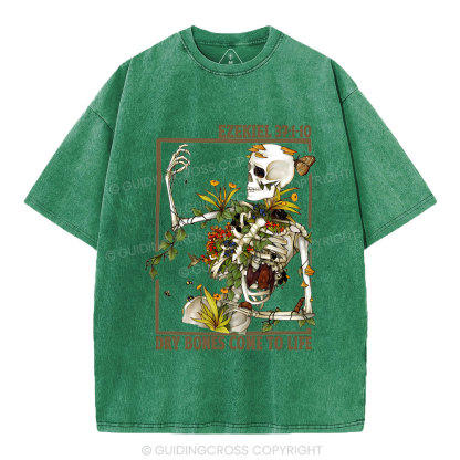 Dry Bones Come To Life Christian Washed T-Shirt