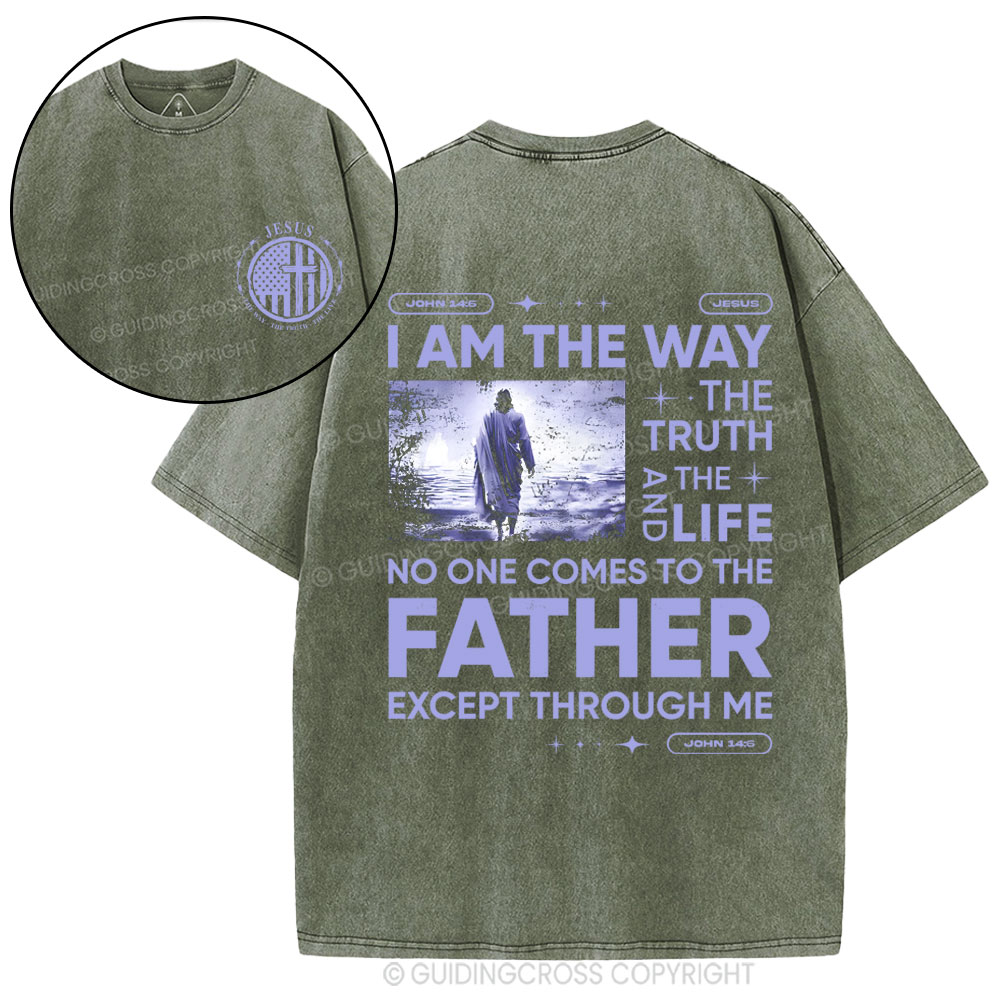 I Am The Way Christian Washed T-Shirt