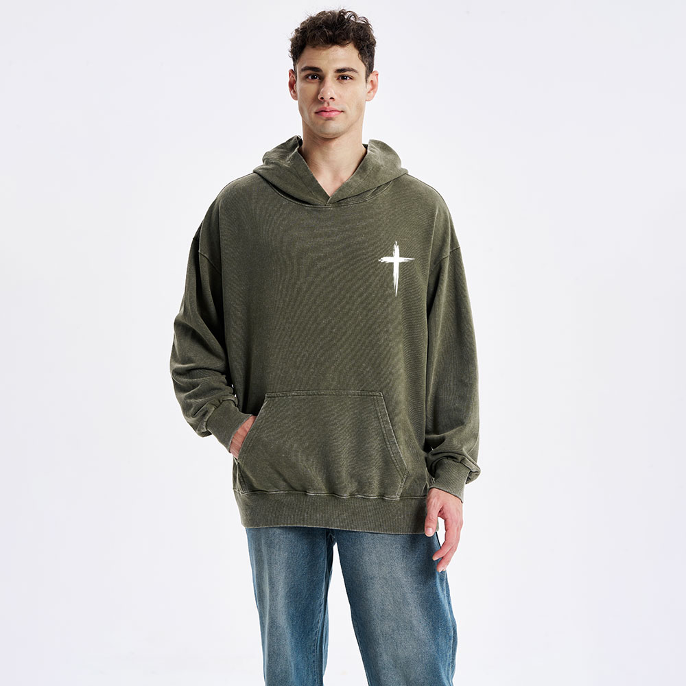 67 Vintage Christian Washed Hoodie 