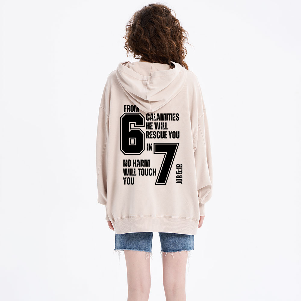 67 Vintage Christian Washed Hoodie 