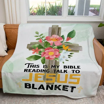 This Is My Bible Reading Talk To Jesus Christian T-Shirt