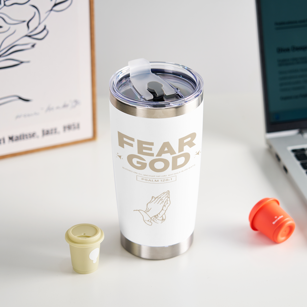 Personalized Fear God Tumbler