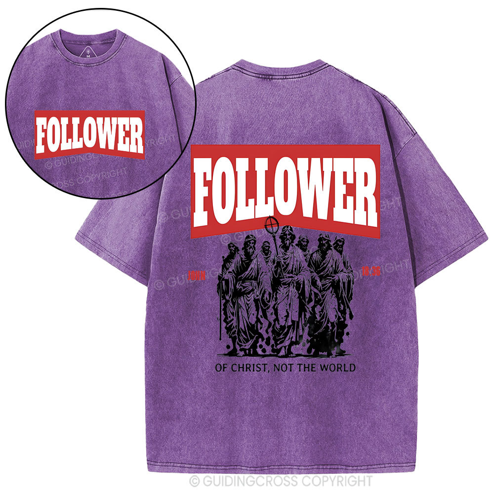 Follower Christian Washed T-Shirt