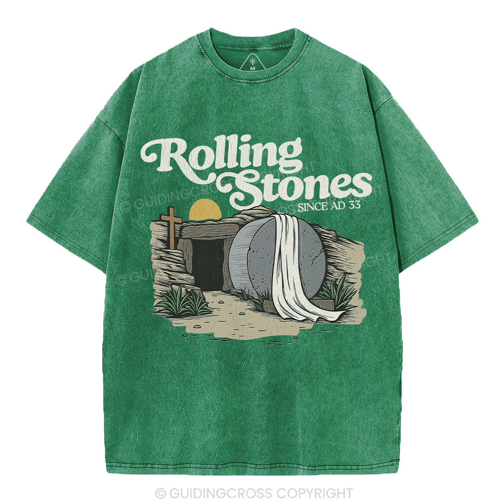 Rolling Stone Christian Washed T-Shirt