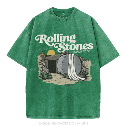 Rolling Stone Christian Washed T-Shirt