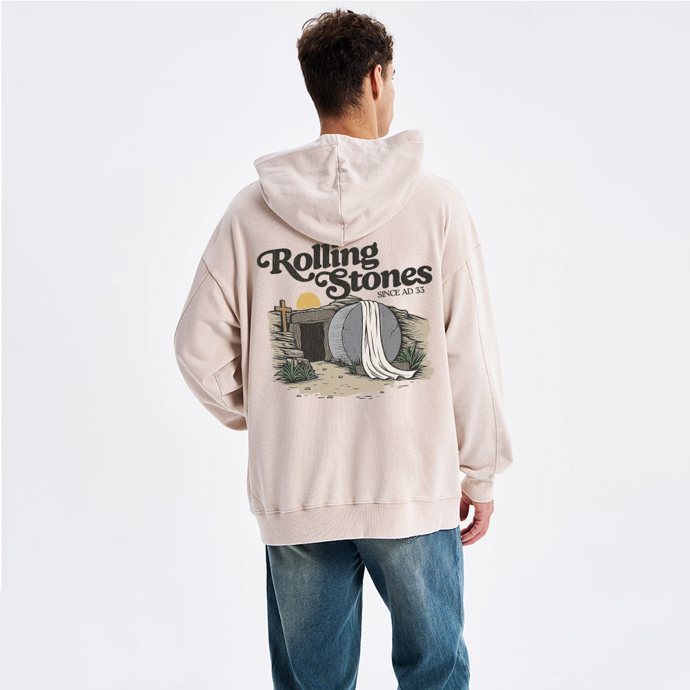 Rolling Stone Christian Washed Hoodie