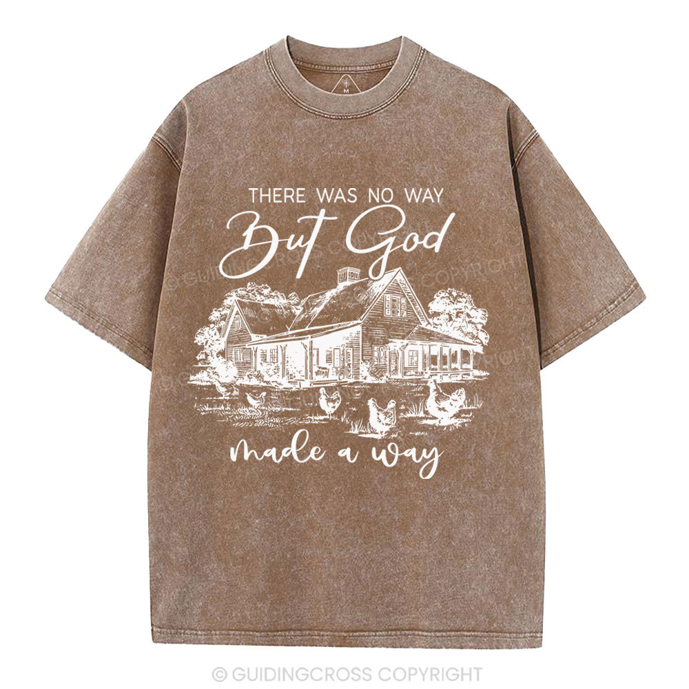 There Was No Way Christian Washed T-Shirt