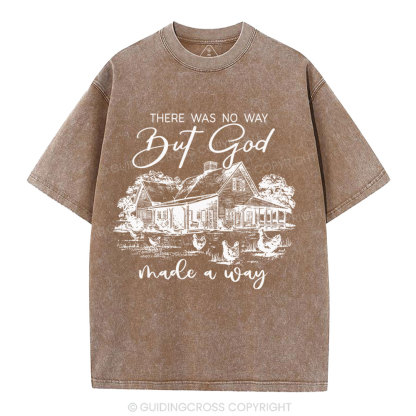 There Was No Way Christian Washed T-Shirt