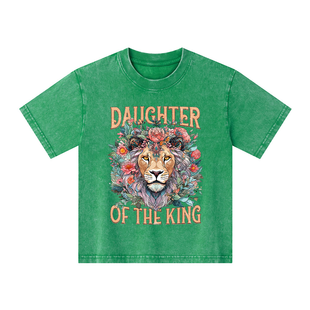 Daughter Of The King Kid Washed T-Shirt