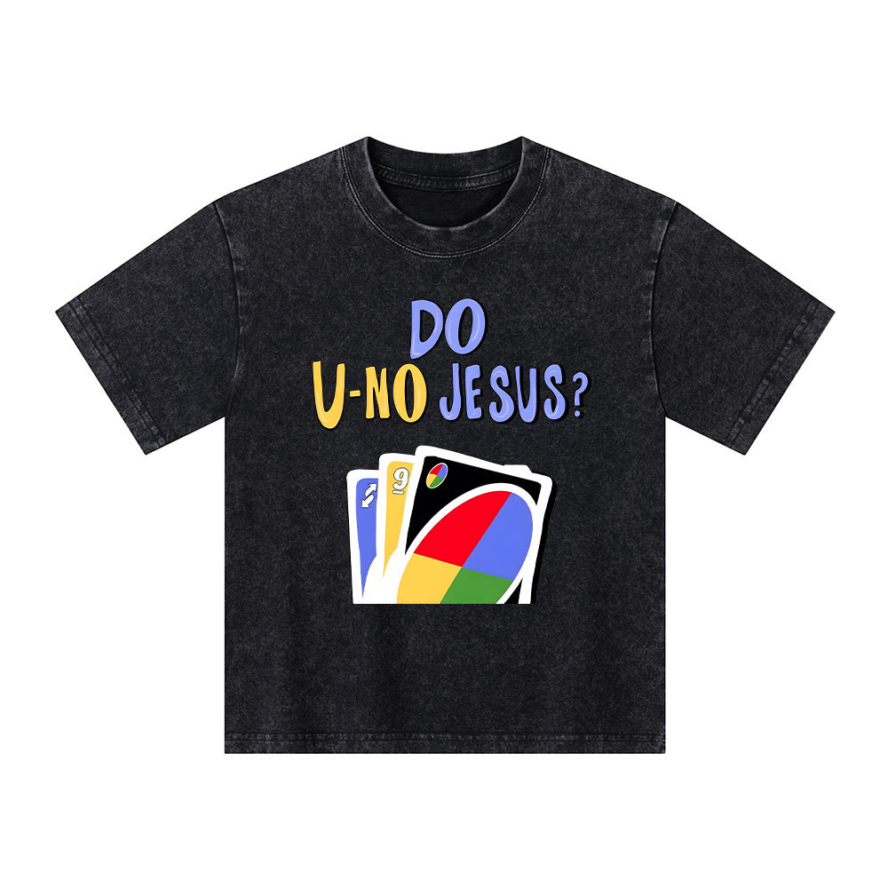 Do U-NO Jesus Kid Washed T-Shirt