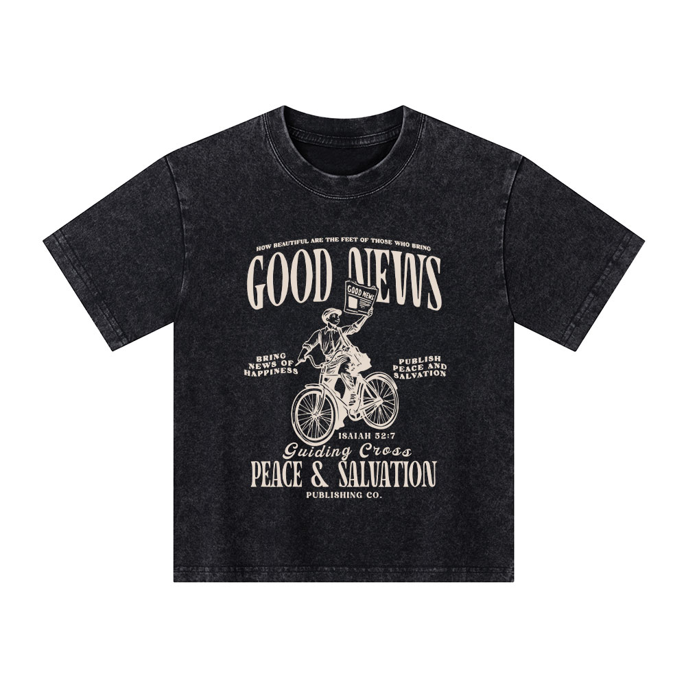 Good News Kid Washed T-Shirt