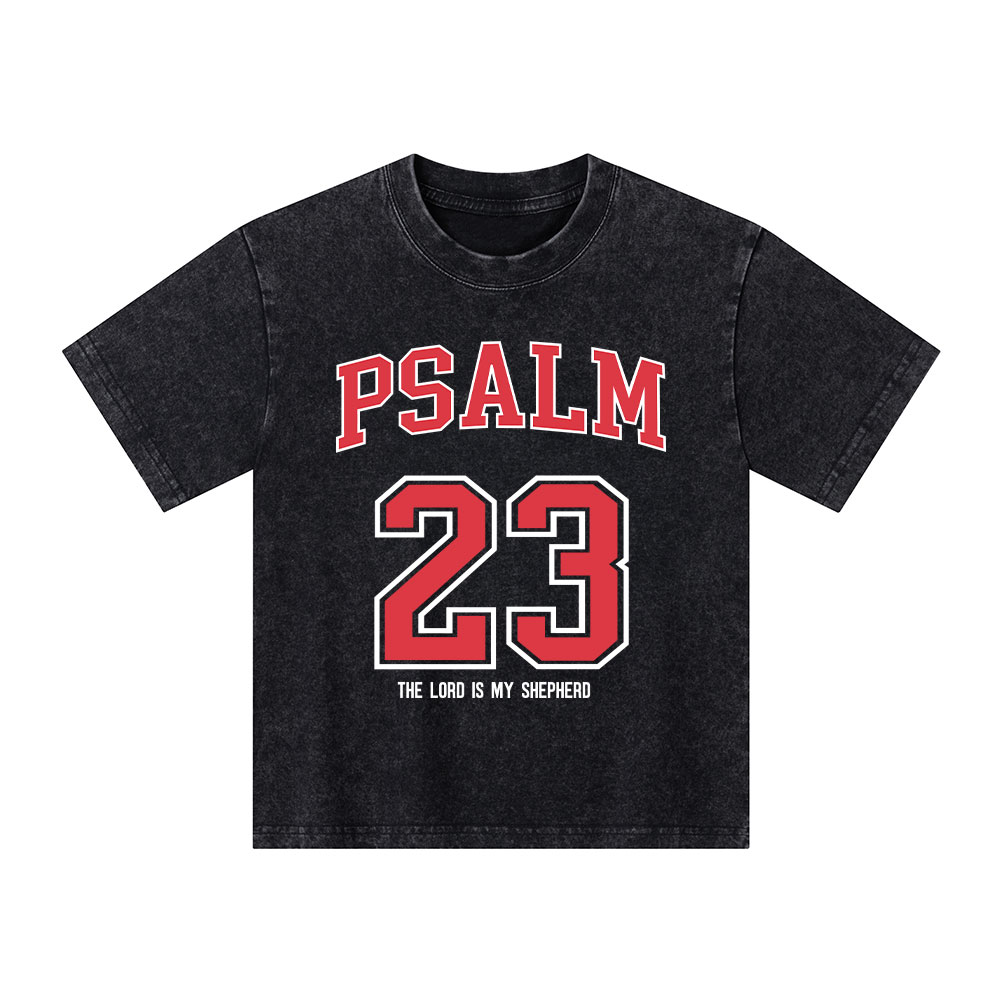 Psalm 23 Kid Washed T-Shirt