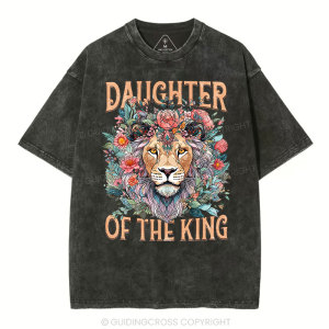 Image of Daughter Of The King Christian Washed T-Shirt