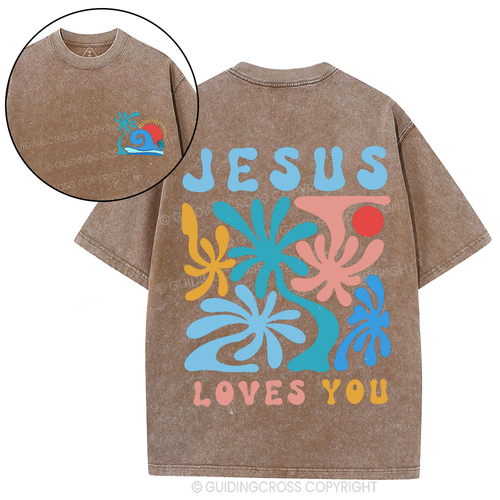 New-Sample Christian Washed T-Shirt Sale - GuidingCross