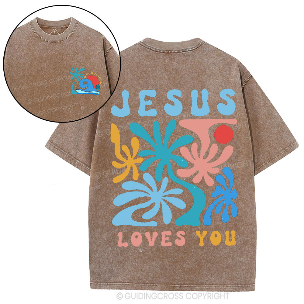 New-Sample Christian Washed T-Shirt Sale - GuidingCross
