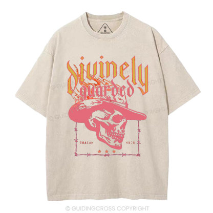 Sivinely Guarded Christian Washed T-Shirt