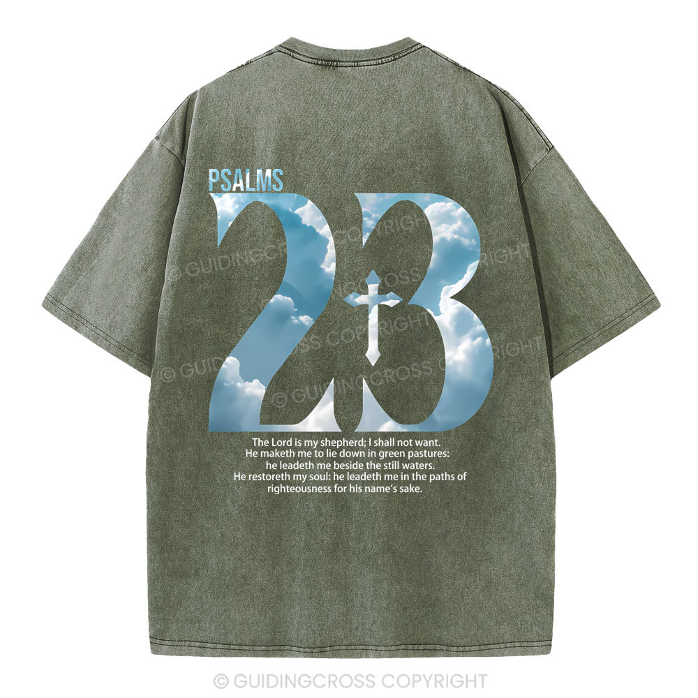 PSLAM Christian Washed T-Shirt