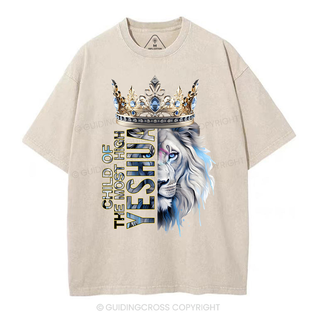 Child Of The Most High Christian Washed T-Shirt