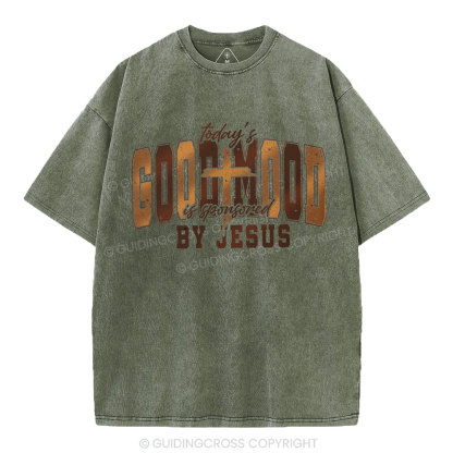 Today's Goodmood Is Sponsored By Jesus Christian Washed T-Shirt