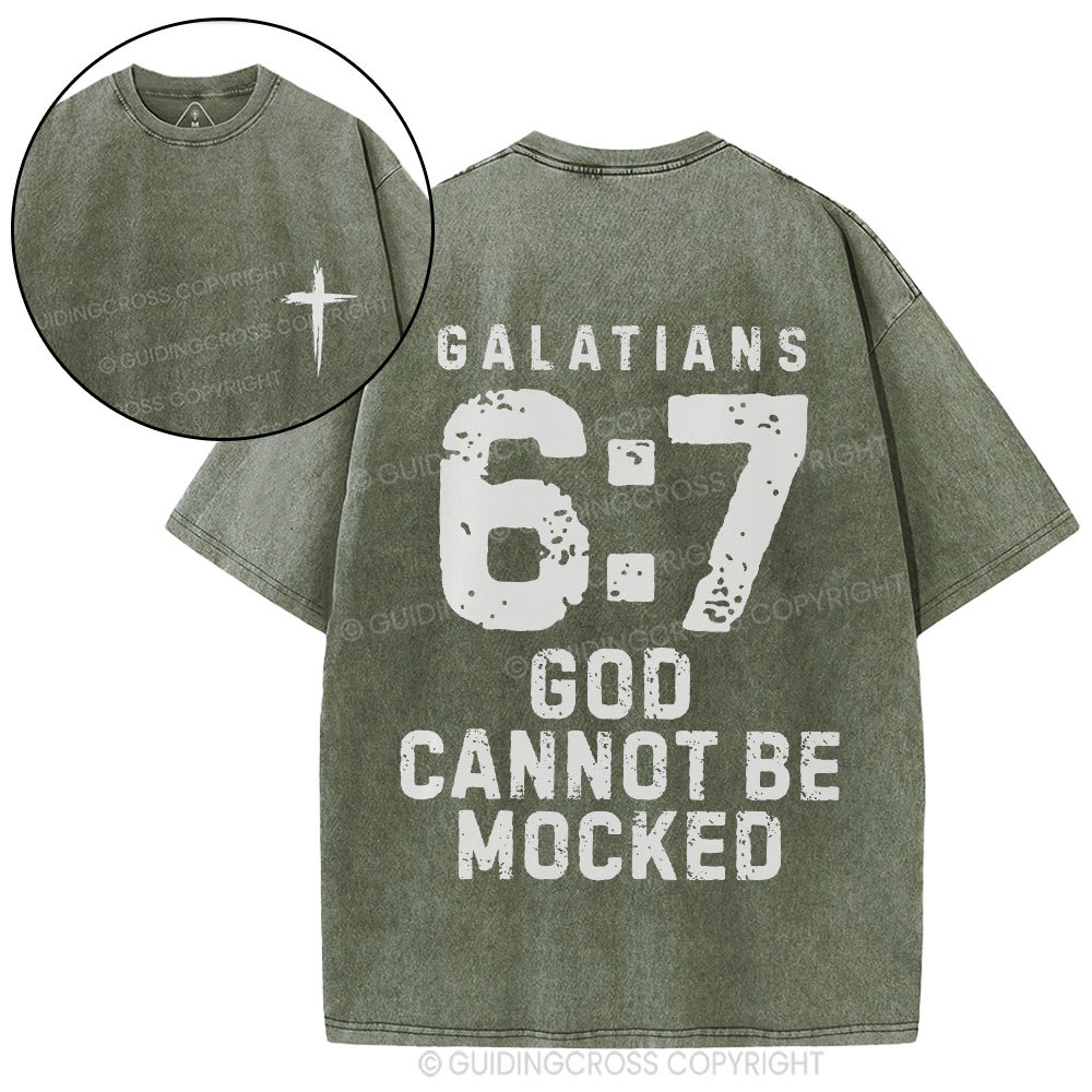 New-Sample Christian Washed T-Shirt Sale - GuidingCross