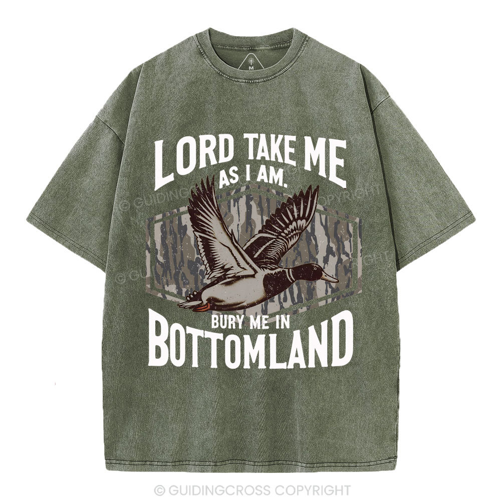 Lord Take Me As I Am Christian Washed T-Shirt