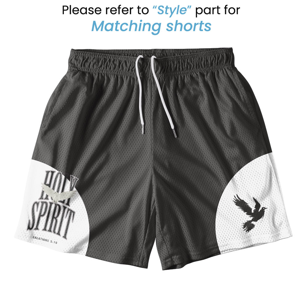 Let The Holy Spirit Guide Your Lives Christian Mesh Jersey