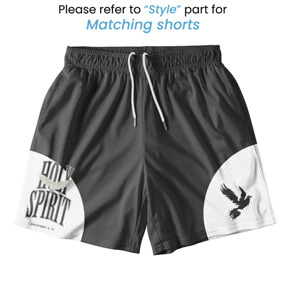 Let The Holy Spirit Guide Your Lives Christian Mesh Jersey