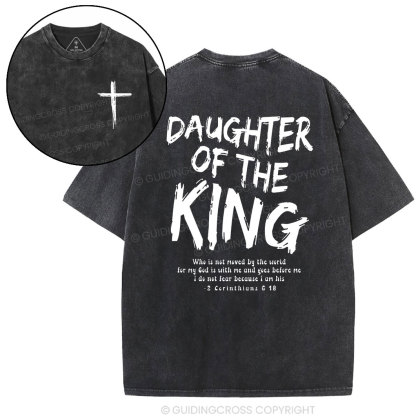 Daughter Of The King Christian Washed T-Shirt