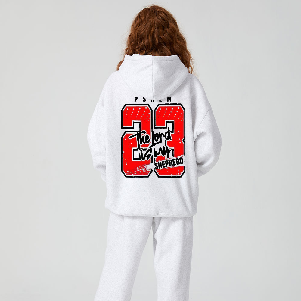 The Lord Is My Shepherd Christian Fleece Hoodie Set