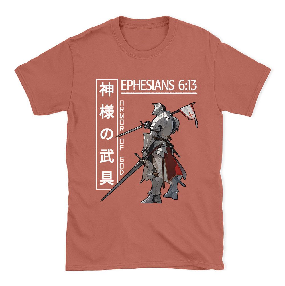 Armor Of God Anime Christian T-Shirt