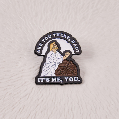 Are You There Dad Christian Pin