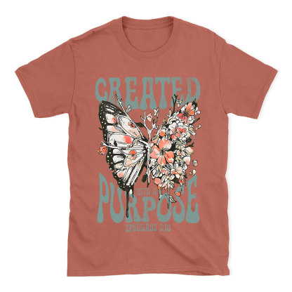 Created With A Purpose Christian T-Shirt