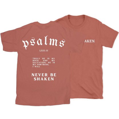 Never Be Shaken Christian T-Shirt
