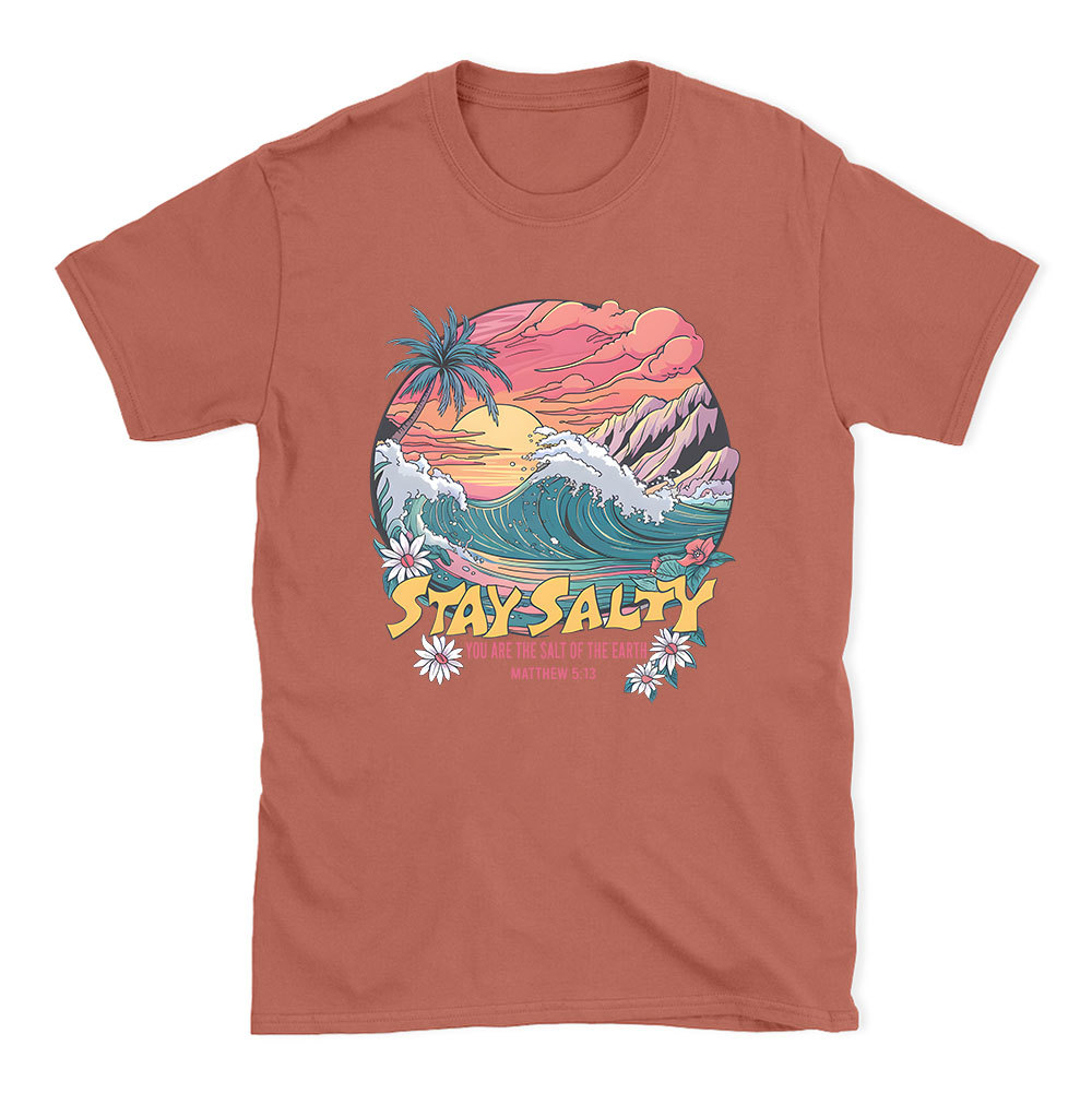 Stay Salty Christian T-Shirt