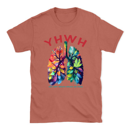 YHWH Leaf Christian T-Shirt