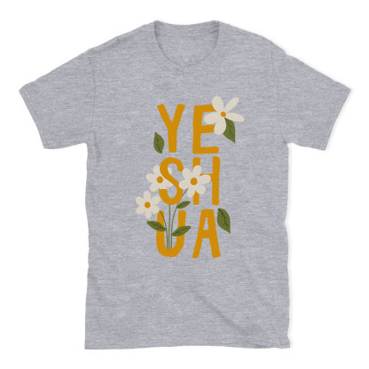 Yeshua With Flower Christian T-Shirt