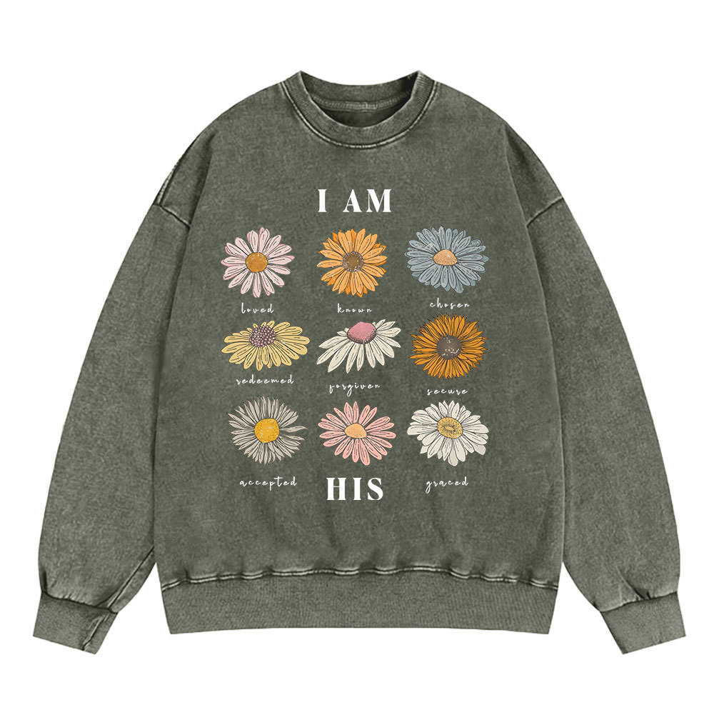 Give Thanks To The Lord For He Is Good Christian Washed Sweatshirt Sale - GuidingCross