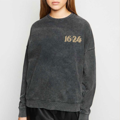 Kind Words Are Like Honey Sweet To The Soul Christian Washed Sweatshirt