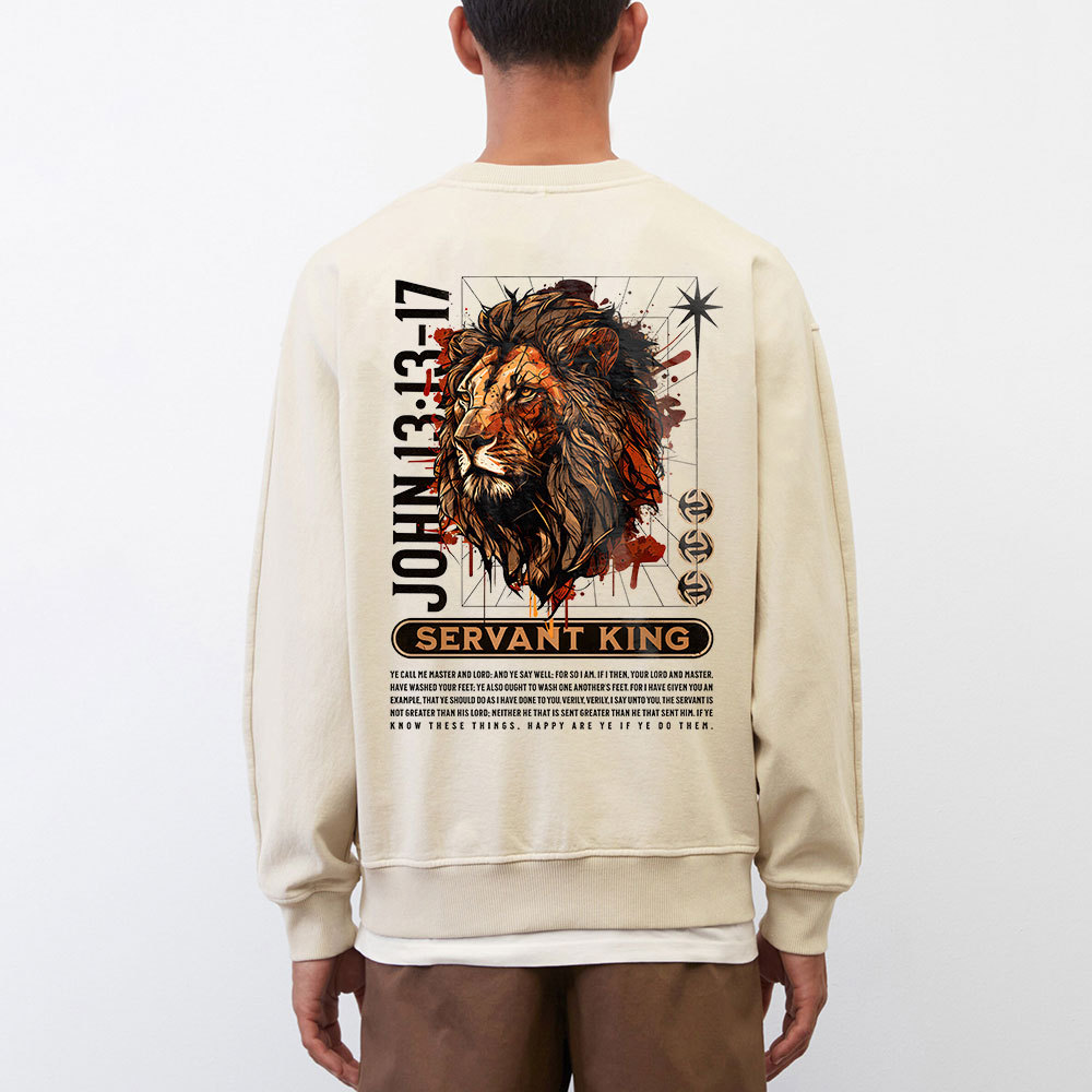 Servant King Christian Washed Sweatshirt