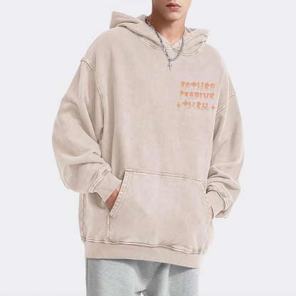 Forgiven Christian Washed Hoodie 