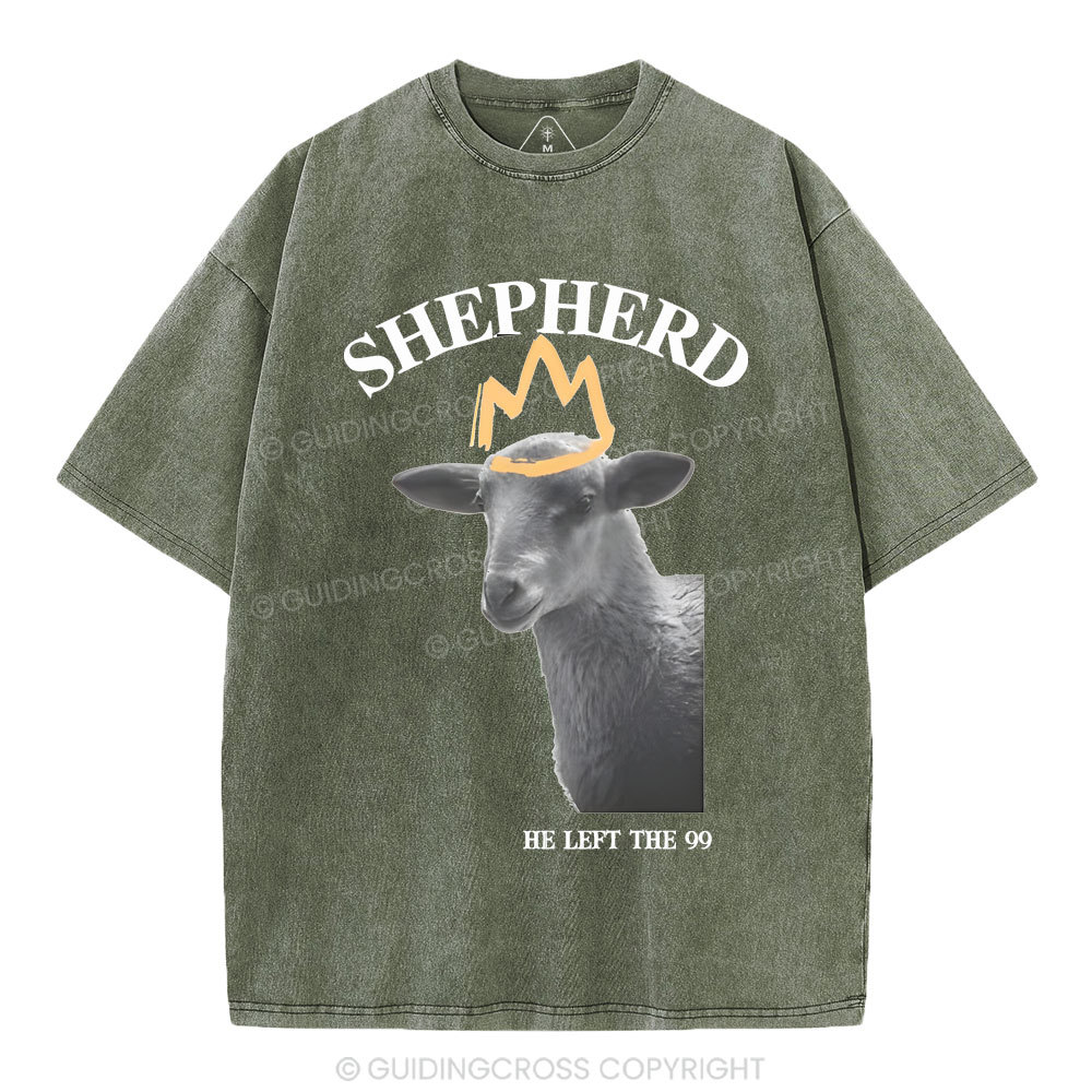 SHEPERED Christian Washed T-Shirt