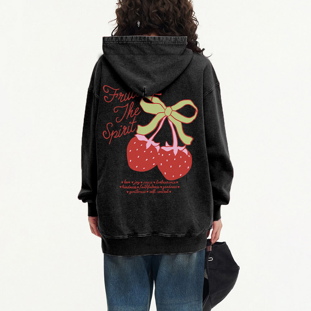 God Gives His Toughest Battles To His Silliest Goose Christian Washed Hoodie