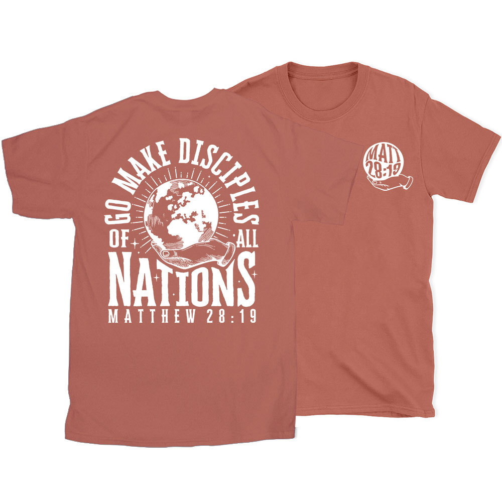 Go Make Disciple Of All Nations Christian T-Shirt