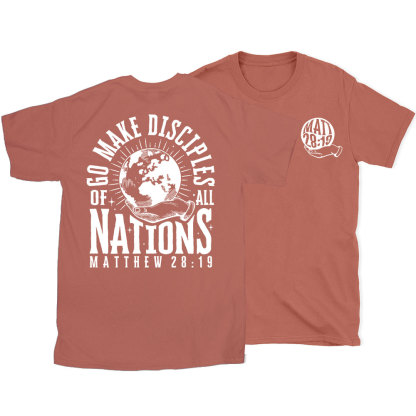 Go Make Disciple Of All Nations Christian T-Shirt