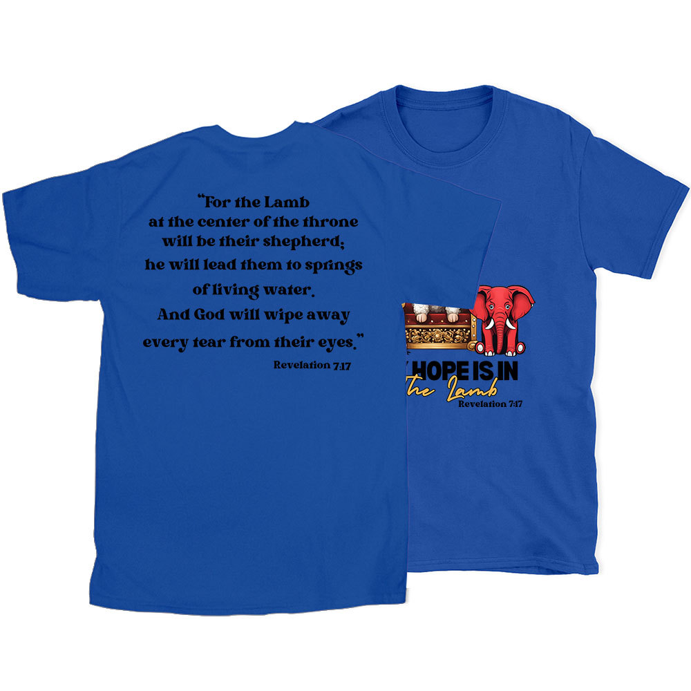 My Hope Is In The Lamb Christian T-Shirt