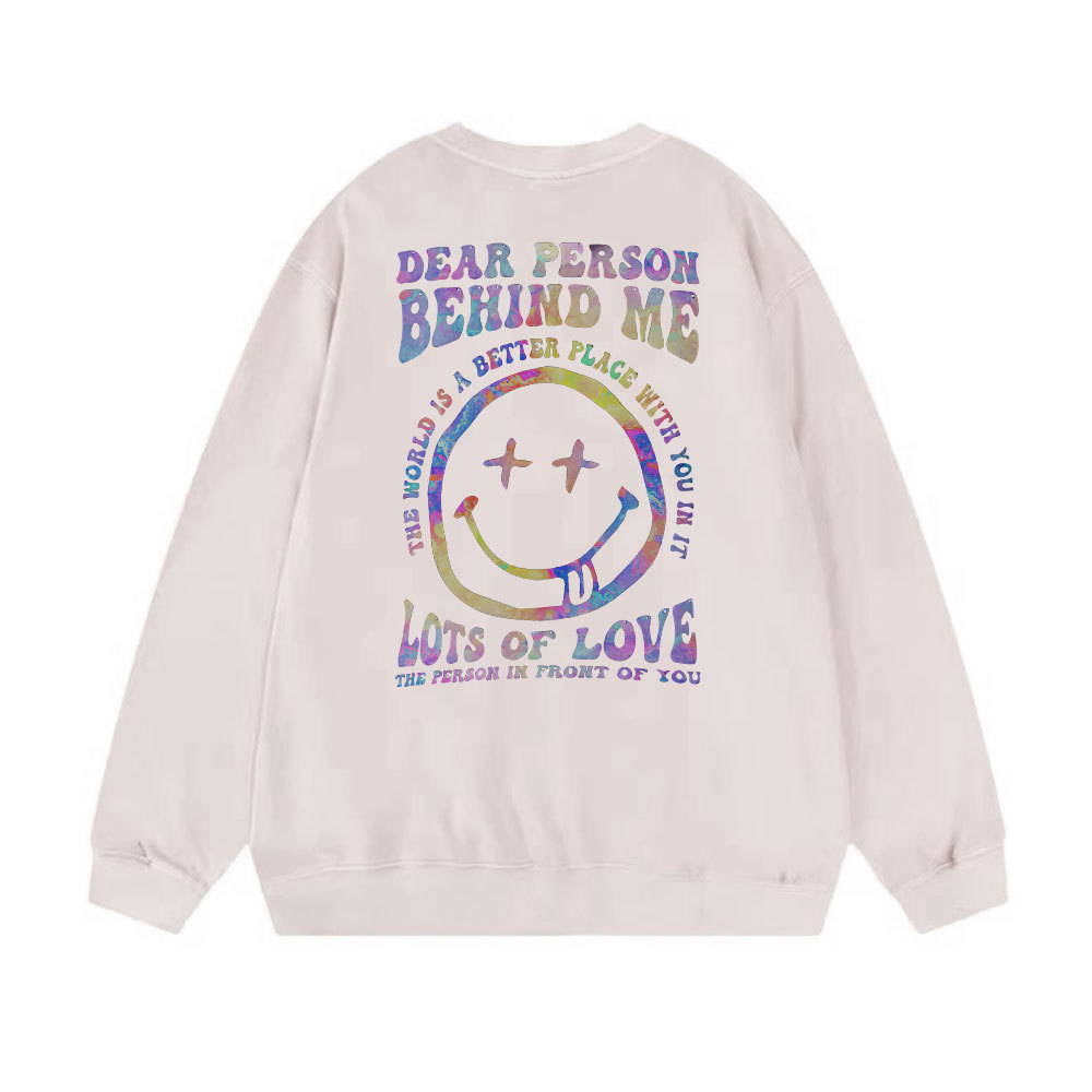 Dear Person Behind Me Christian Washed Sweatshirt